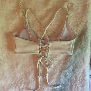 White Bikini Top